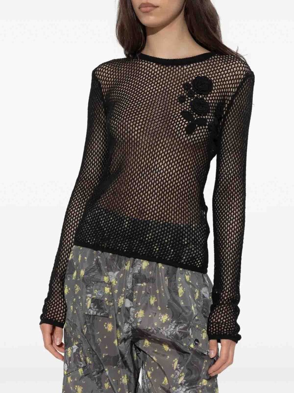 GANNI: T-shirts online - T-Shirt - Schwarz