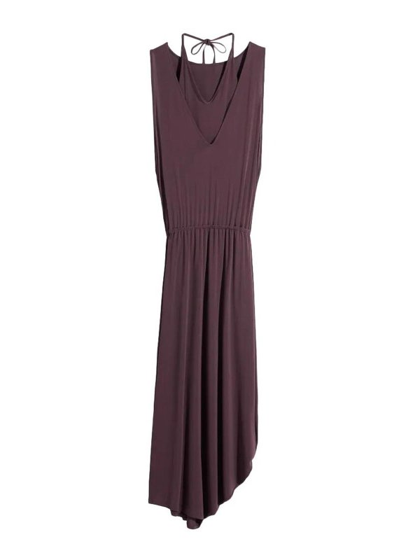 LEMAIRE: knee length dresses - Double Layer Drape Dress