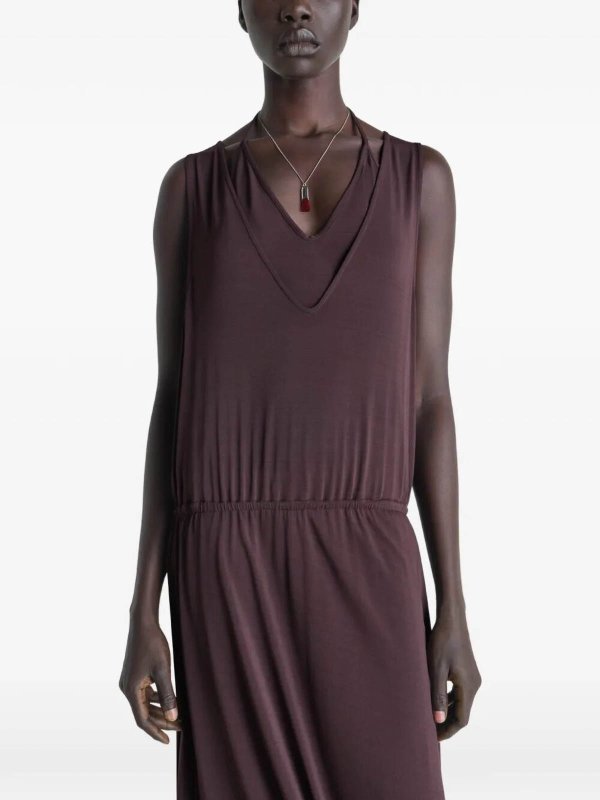 The Best Shops LEMAIRE: knee length dresses - Double Layer Drape Dress