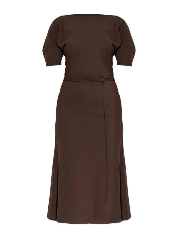 LEMAIRE: Knielange Kleider - Knielanges Kleid - Braun