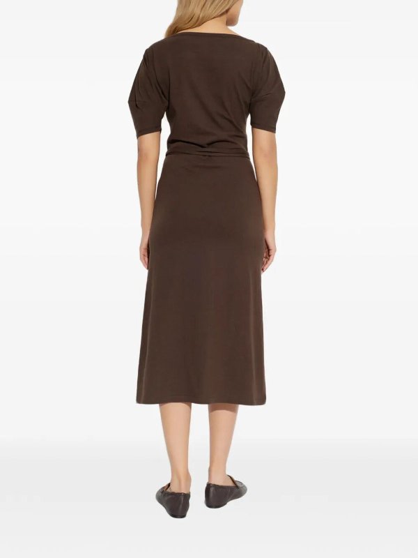 LEMAIRE buy online Knielanges Kleid - Braun