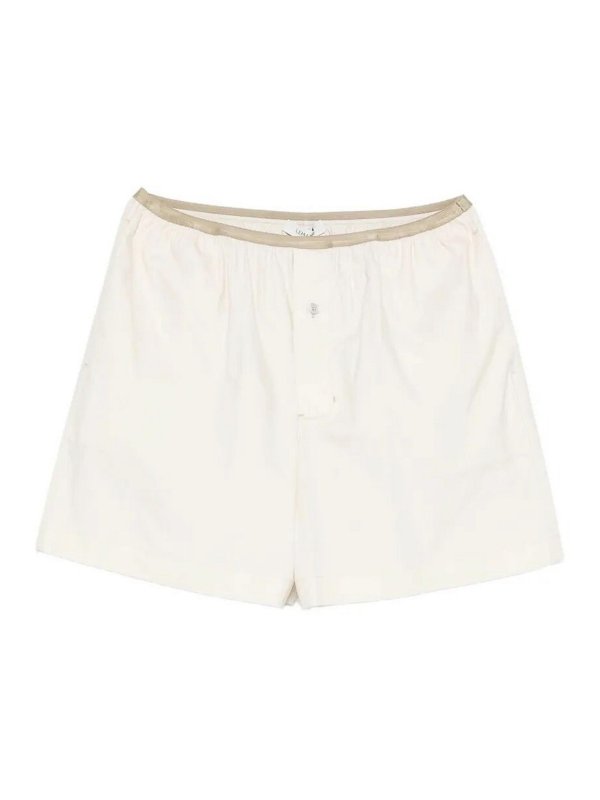 LEMAIRE: Shorts - Shorts - Blanco