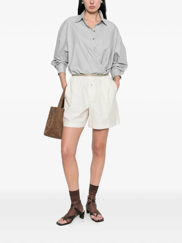 LEMAIRE: Shorts online - Shorts - Blanco