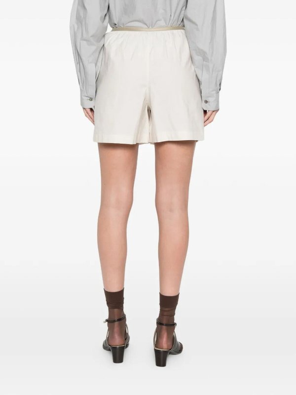 Shorts - Blanco shop online: LEMAIRE