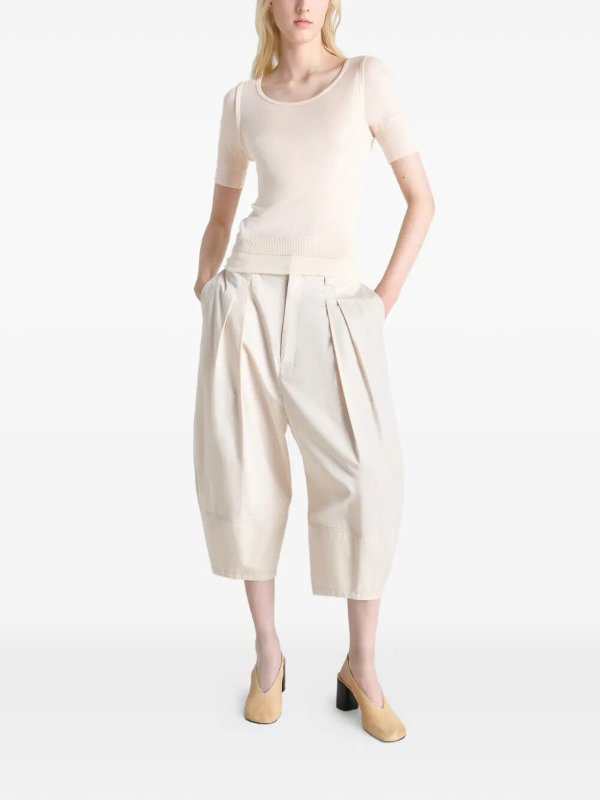 The Best Shops LEMAIRE: Tops und Tank Tops - Top - Weiß
