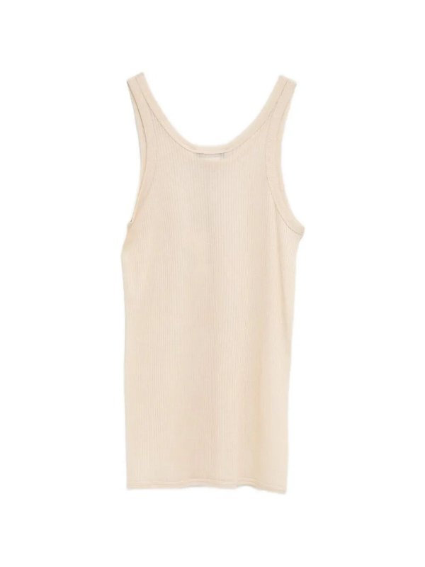 LEMAIRE: Tops y camisetas sin mangas online - Top - Blanco
