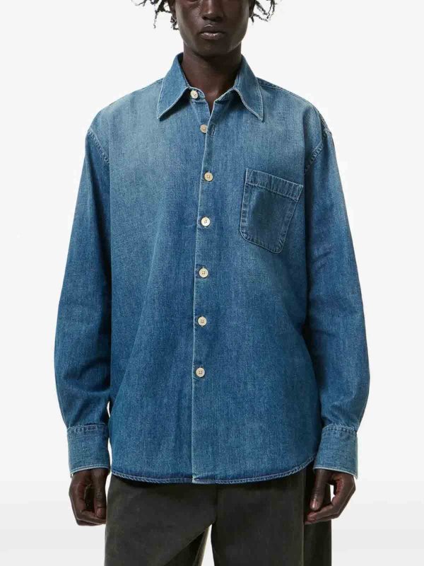 Hemd - Blau shop online: OUR LEGACY