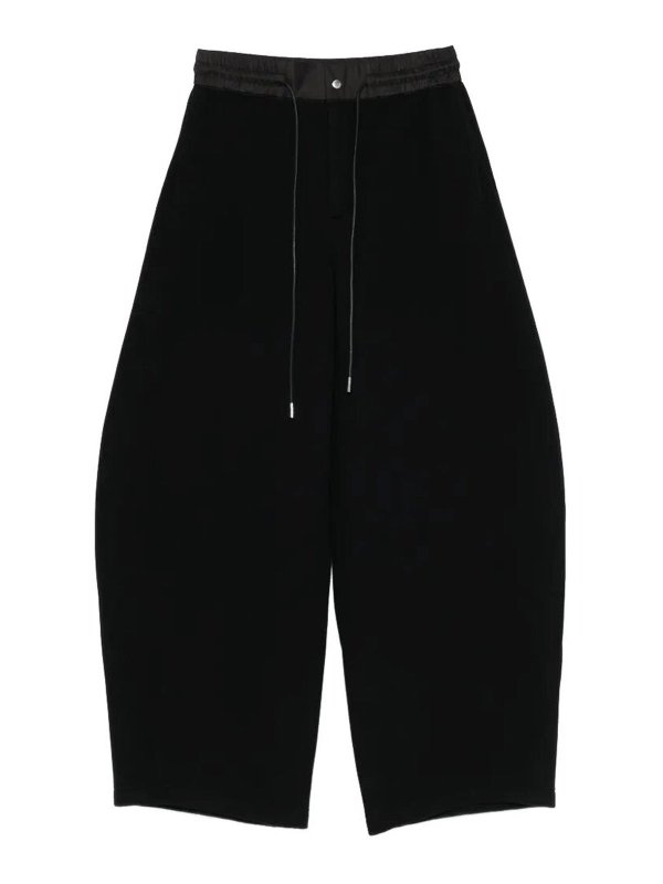 Sacai: Casual Hosen - Casual Hose - Schwarz