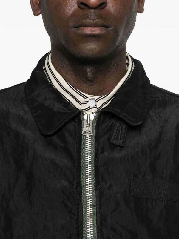 The Best Shops Sacai: ボンバージャケット - ボンバージャケット - 黒