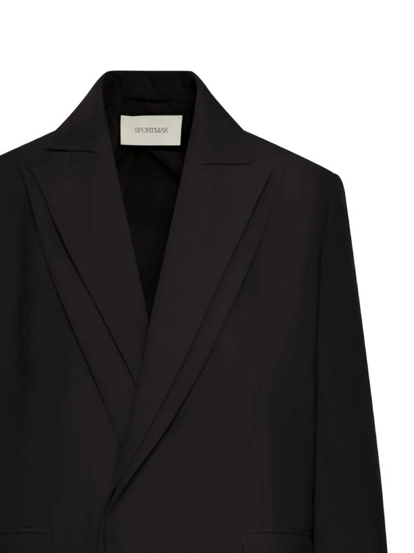 SPORTMAX: ブレザー online - ブレザー - 黒