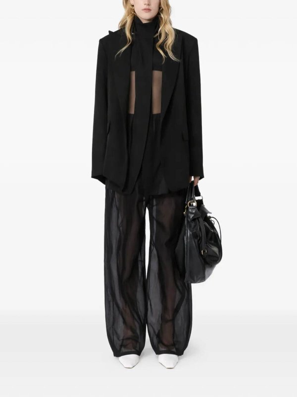 カジュアルパンツ - 黒 shop online: SPORTMAX
