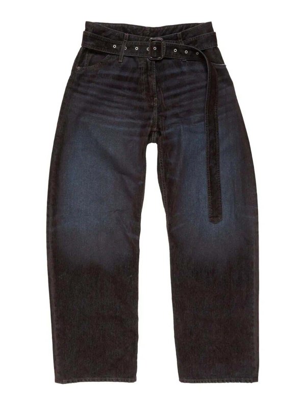 Acne Studios: Jeans Rectos - Vaqueros Rectos - Azul