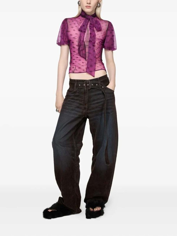 Acne Studios: Jeans Rectos online - Vaqueros Rectos - Azul