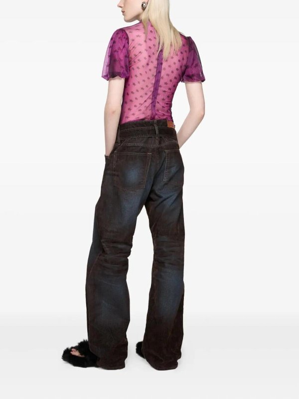 The Best Shops Acne Studios: Jeans Rectos - Vaqueros Rectos - Azul