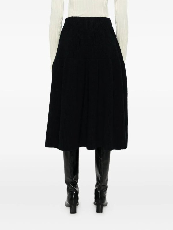 The Best Shops DRIES VAN NOTEN: Knielange und Midi Röcke - Midirock - Schwarz