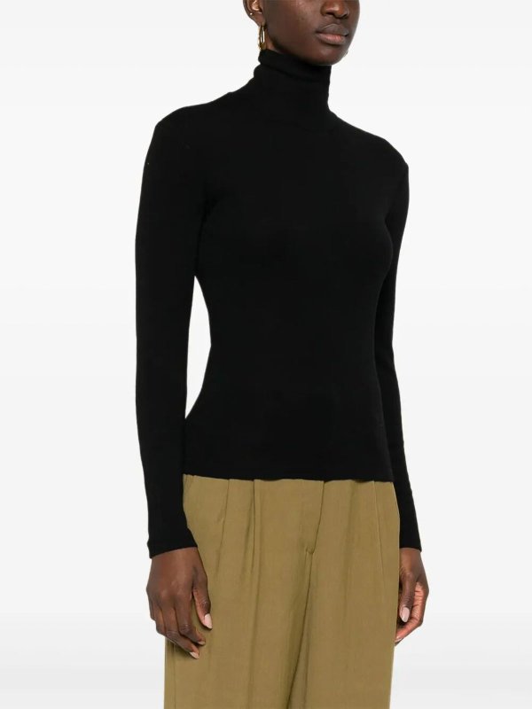 Pull Col Roulé - Noir shop online: FORTE FORTE
