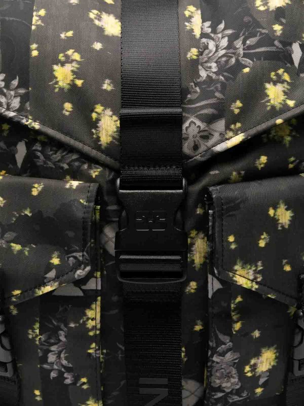 The Best Shops GANNI: backpacks - Retech Printed Nylon Backpack