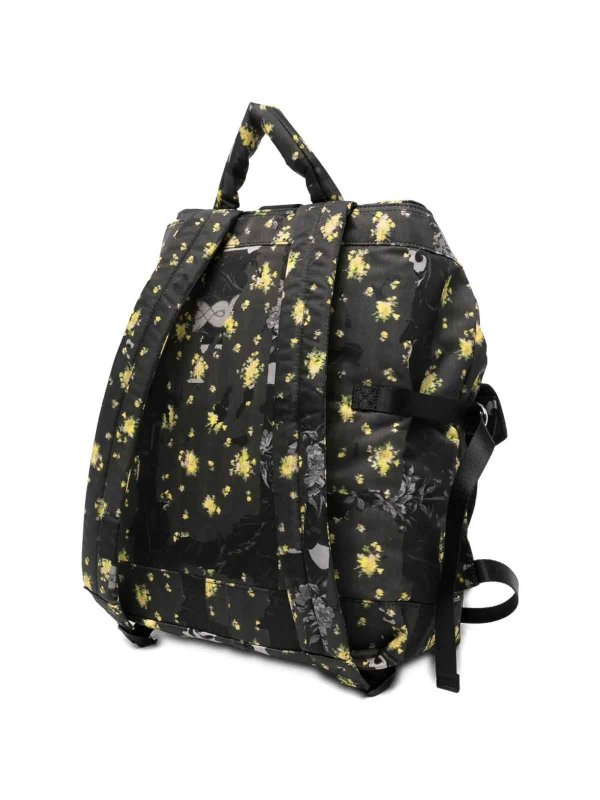 Retech Printed Nylon Backpack shop online: GANNI