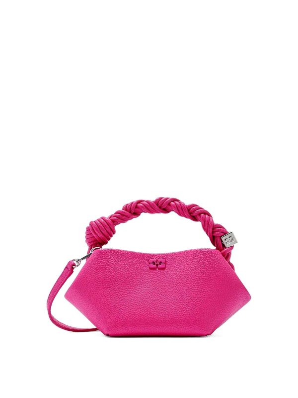 GANNI: cross body bags - Bou Mini Grained