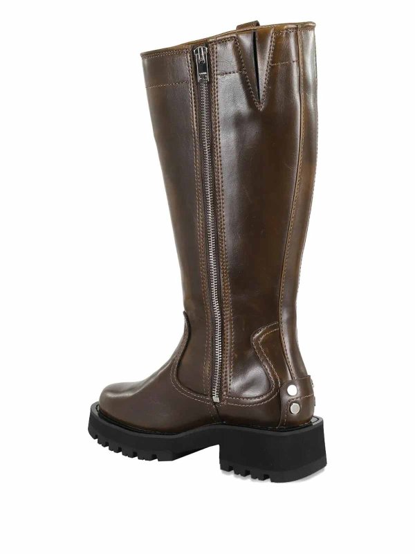 GANNI: Bottes online - Bottes - Vert
