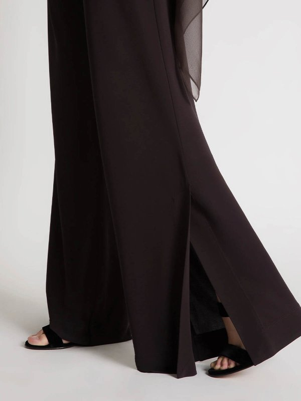 カジュアルパンツ - ブラウン shop online: ALBERTA FERRETTI