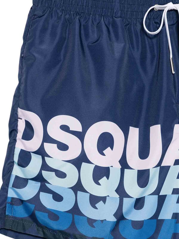 The Best Shops DSQUARED2: Badeanzüge und Badehosen - Badehose - Blau