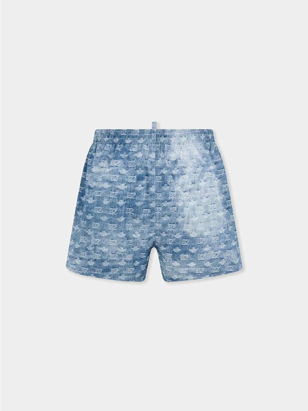 DSQUARED2: Shorts de bain online - Short De Bain - Multicolore