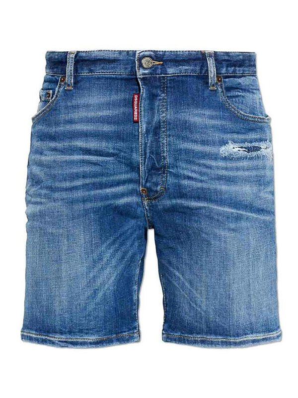 DSQUARED2: Hosen Shorts - Shorts - Denim