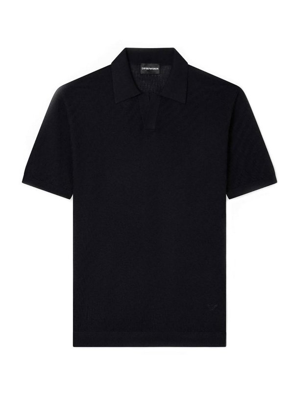 EMPORIO ARMANI: ポロシャツ - ポロシャツ - 黒