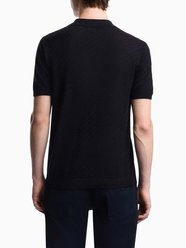 ポロシャツ - 黒 shop online: EMPORIO ARMANI