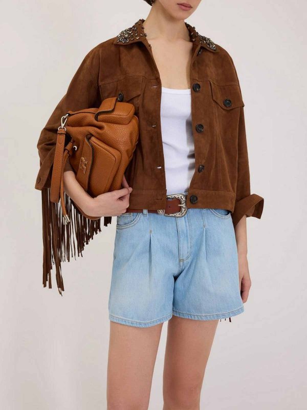ERMANNO SCERVINO: leather jacket online - Jacket
