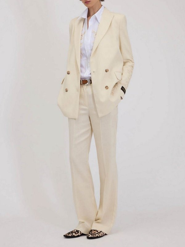 ERMANNO SCERVINO: Vestes de costume online - Blazer - Blanc
