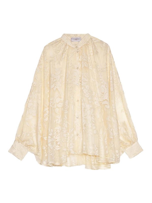 ERMANNO SCERVINO: ブラウス - ブラウス - クリーム