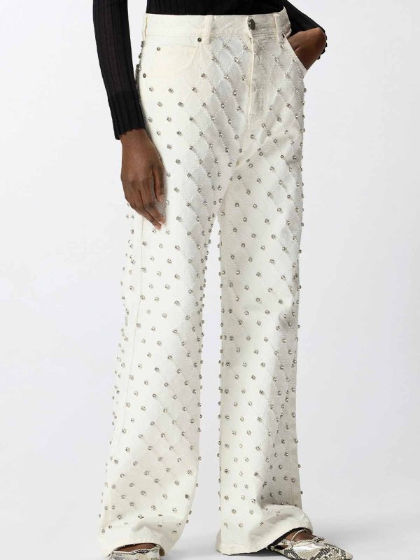 Pinko buy online Vaqueros Rectos - Blanco