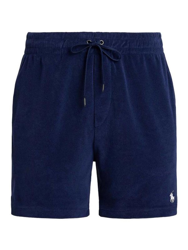 POLO RALPH LAUREN: トラウザーショーツ - ショートパンツ - ブルー