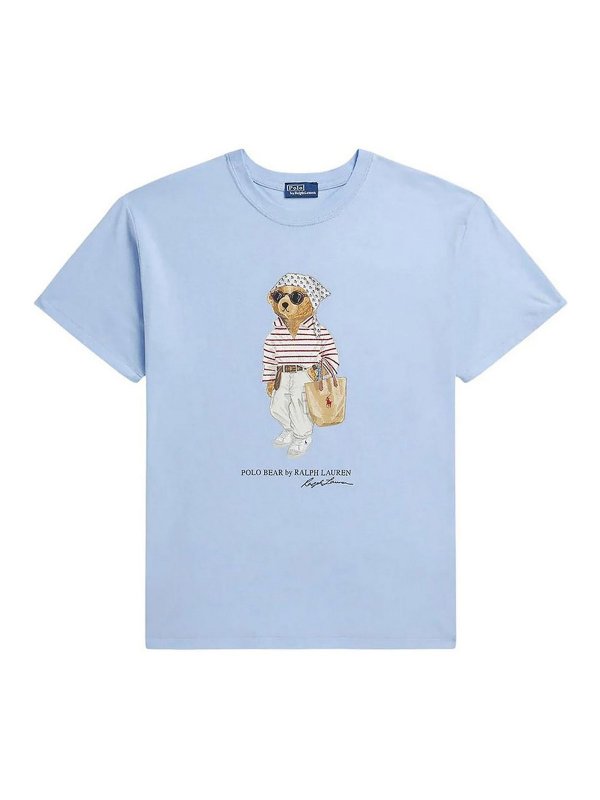 POLO RALPH LAUREN: クルーネック - クルーネック - ブルー