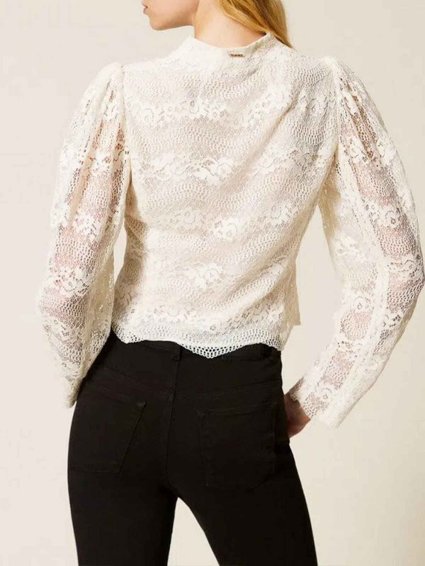 The Best Shops TWINSET: casual jackets - Lace Jacket