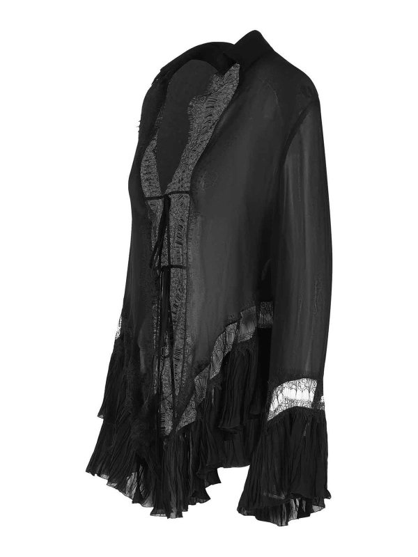The Best Shops BLUMARINE: シャツ - シャツ - 黒
