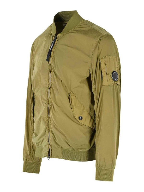 The Best Shops C.P. COMPANY: casual jackets - Green Polyamide Blend Jacket