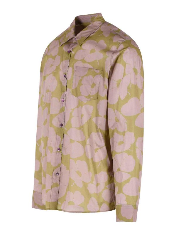 The Best Shops DRIES VAN NOTEN: Camisas - Camisa - Verde