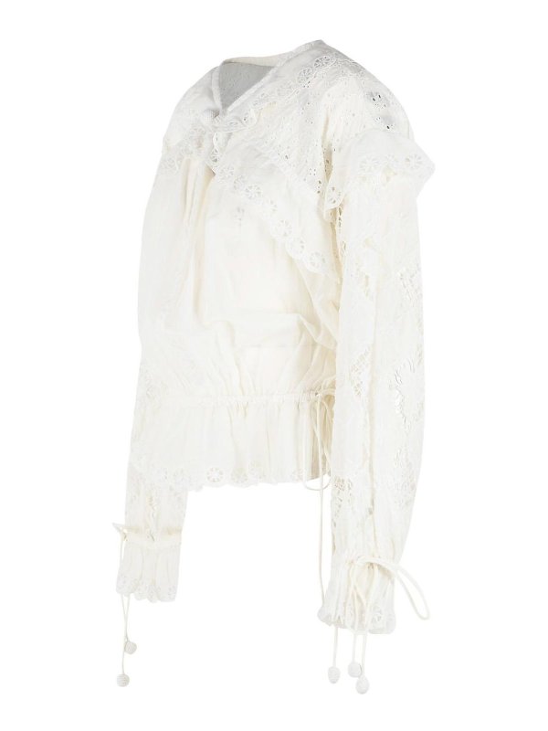 The Best Shops ISABEL MARANT: Blusen - Bluse - Weiß