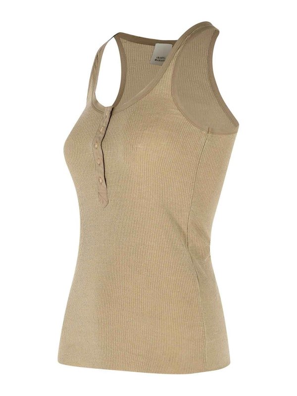 The Best Shops ISABEL MARANT: Tops und Tank Tops - Top - Beige