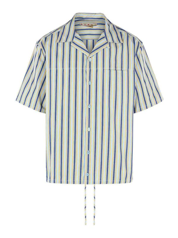 Marni: shirts - Multicolor Cotton Shirt
