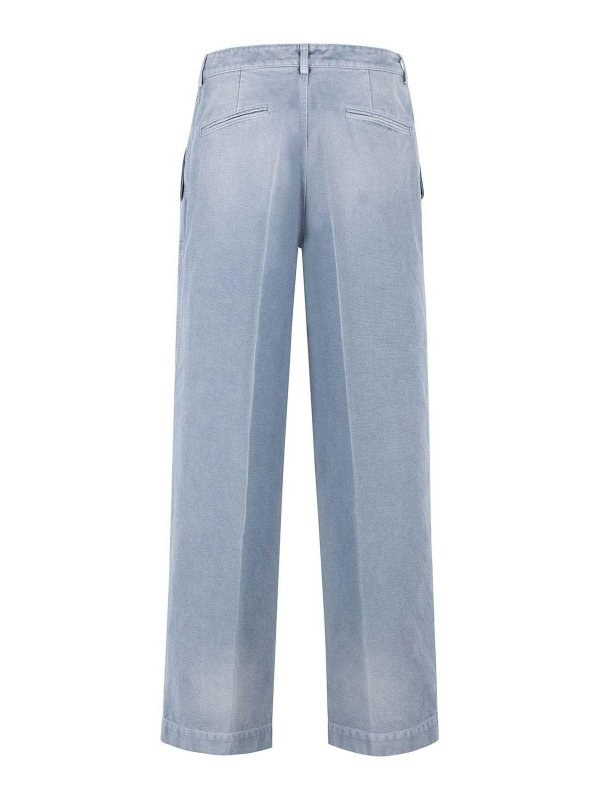 Marni: Casual Hosen online - Casual Hose - Hellblau