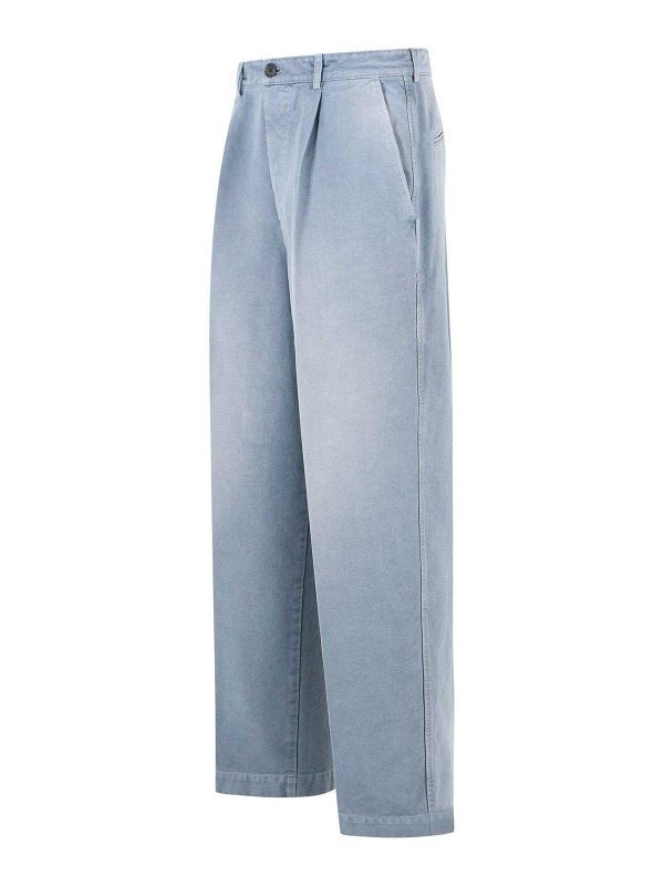 The Best Shops Marni: Casual Hosen - Casual Hose - Hellblau