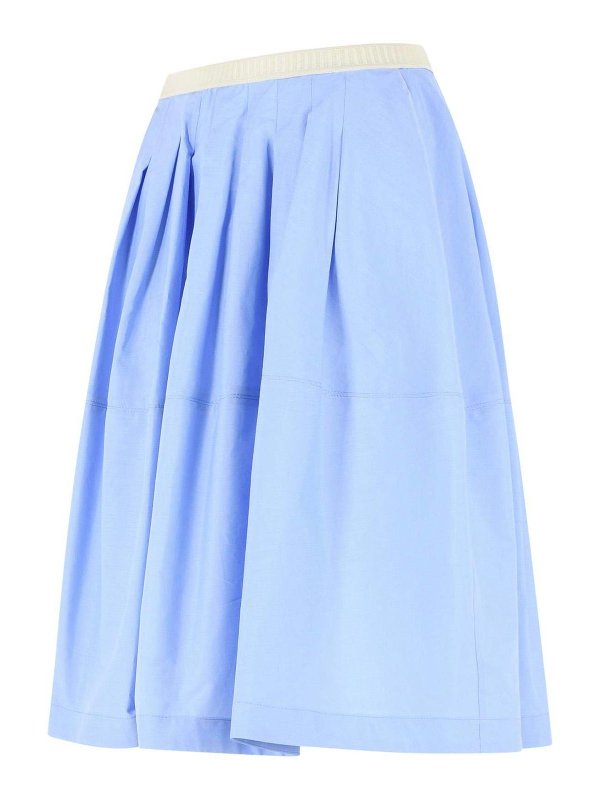 The Best Shops Marni: Miniröcke - Minirock - Hellblau