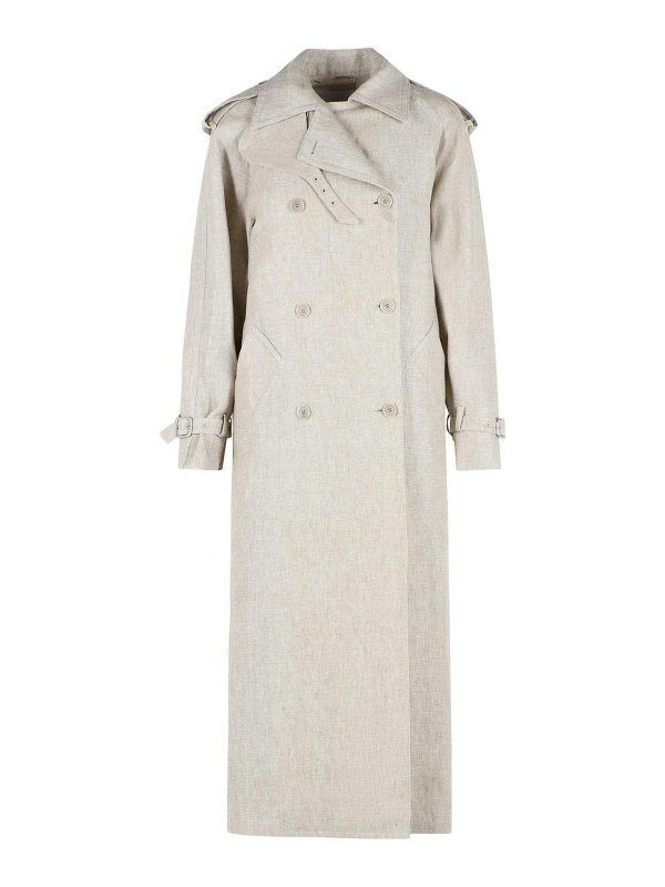 Max Mara: Hemden - Hemd - Beige