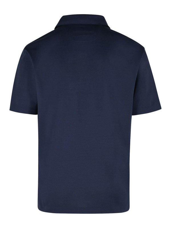 ZEGNA: Polos online - Polo - Azul