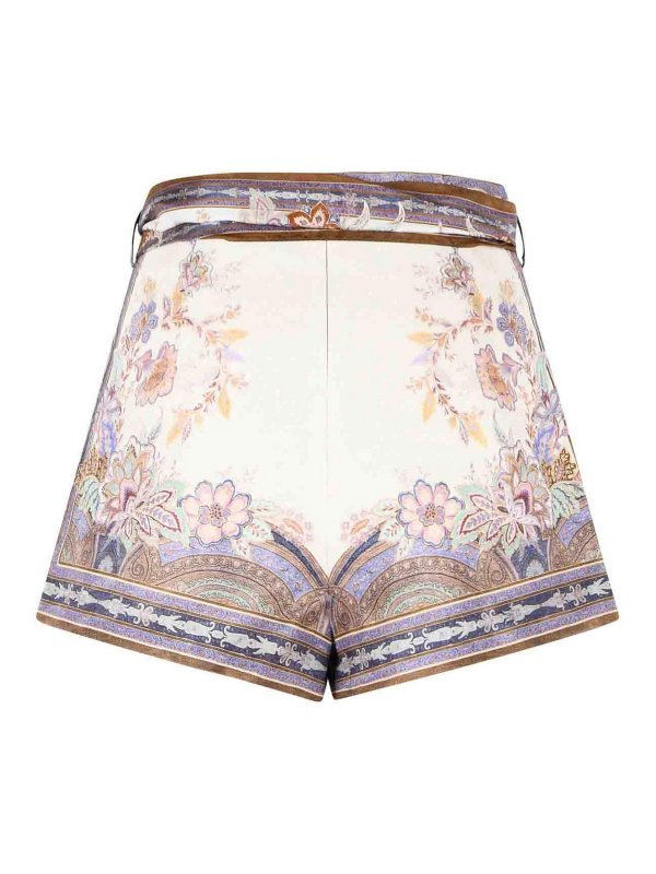 ZIMMERMANN: トラウザーショーツ online - ショートパンツ - クリーム