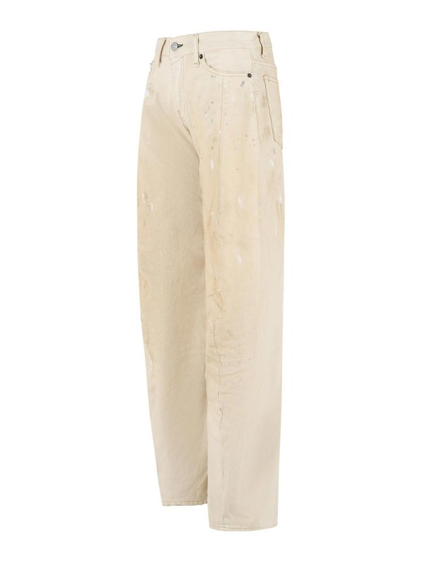 The Best Shops Acne Studios: Jeans Rectos - Vaqueros Rectos - Blanco